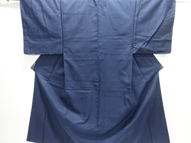 JAPANESE KIMONO / NISHIJIN OMESHI FOR MEN / WOVEN KIKKO KASURI
